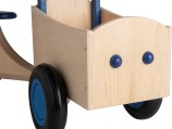 Bakfiets, blauw